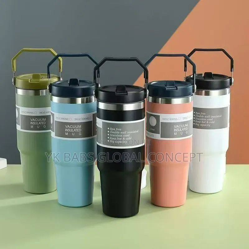 900ml Hot Cold Stainless Steel Mug Water Bottle/Flask