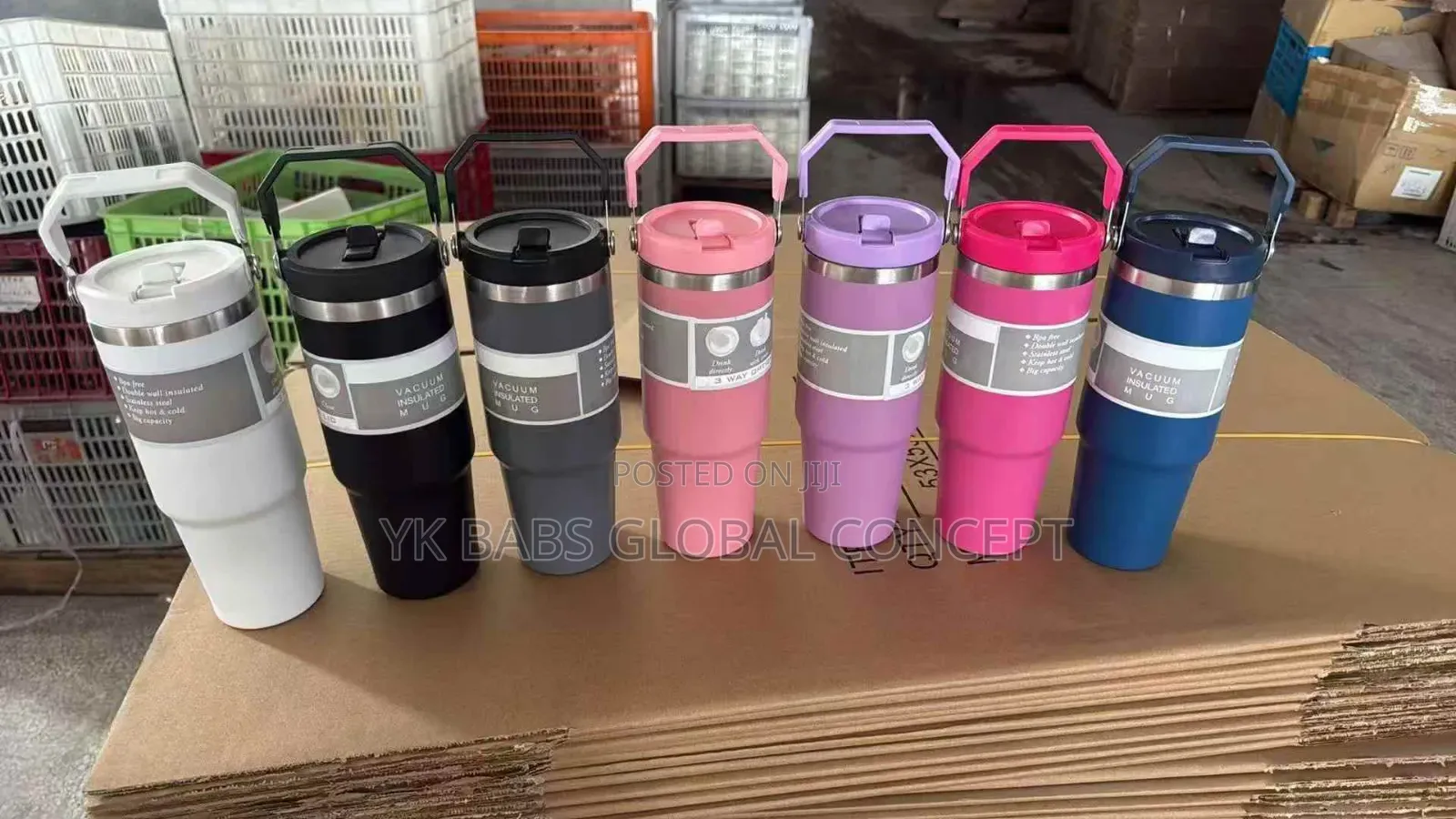 900ml Hot Cold Stainless Steel Mug Water Bottle/Flask