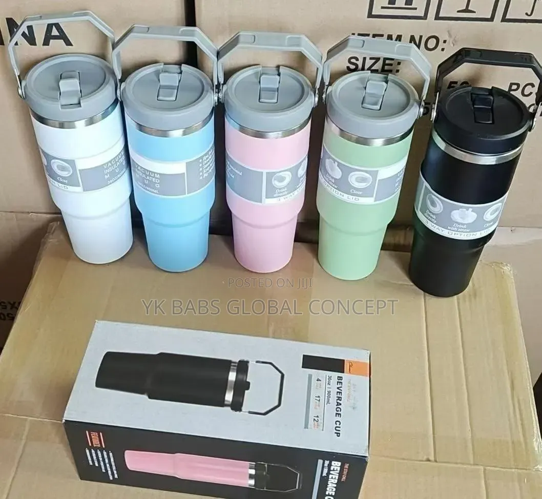900ml Hot Cold Stainless Steel Mug Water Bottle/Flask