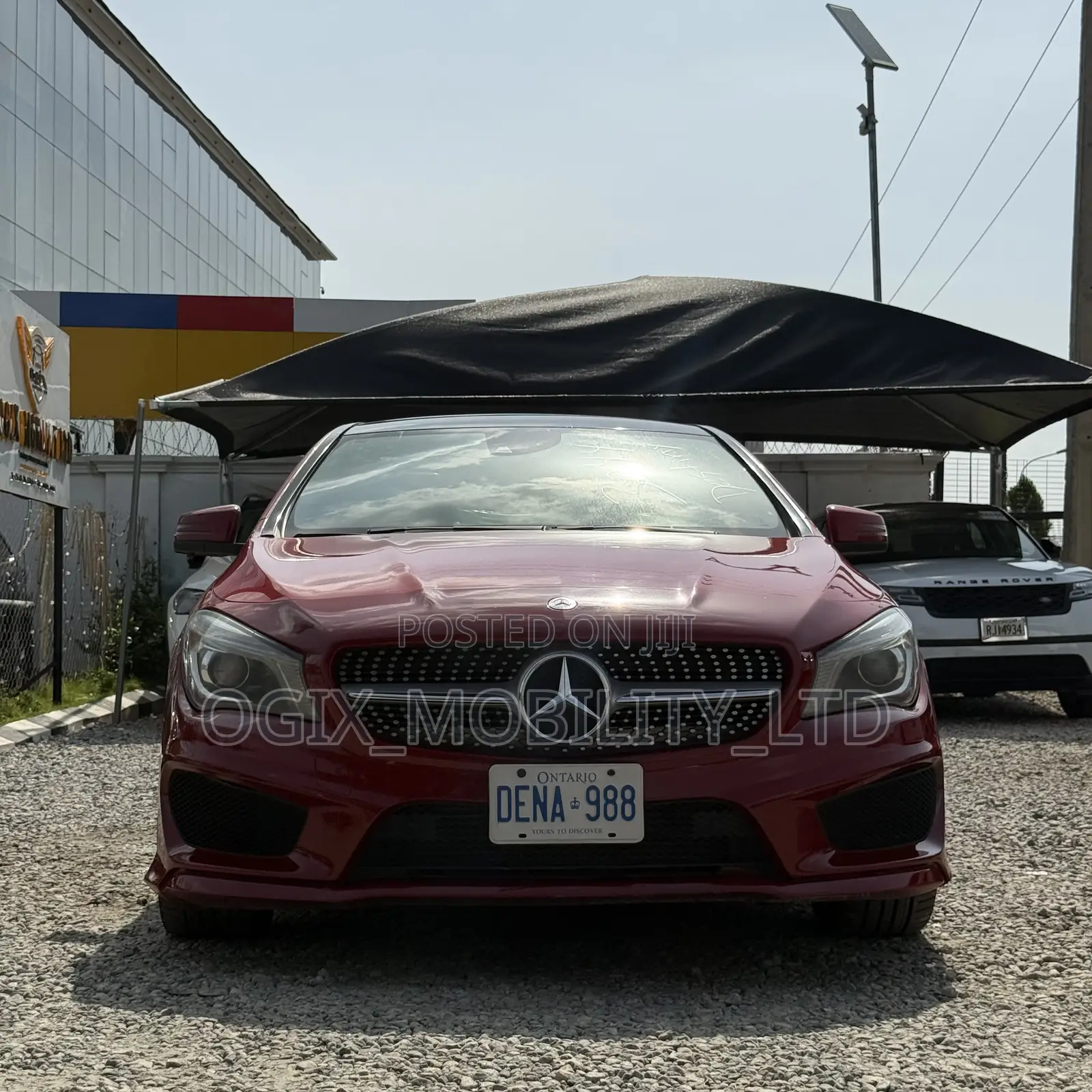 Mercedes-Benz CLA-Class CLA 250 Sedan 2014 Red