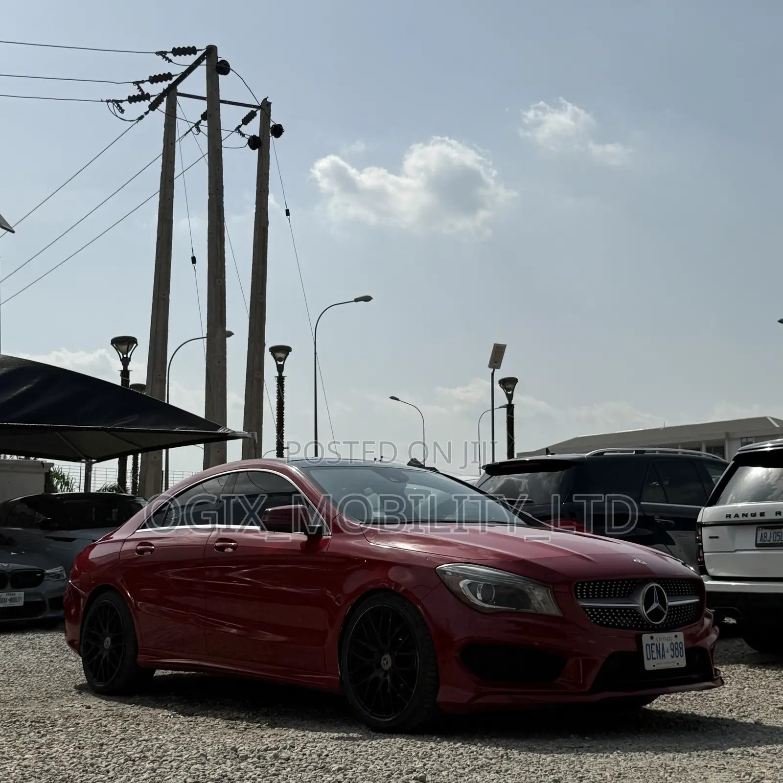 Mercedes-Benz CLA-Class CLA 250 Sedan 2014 Red