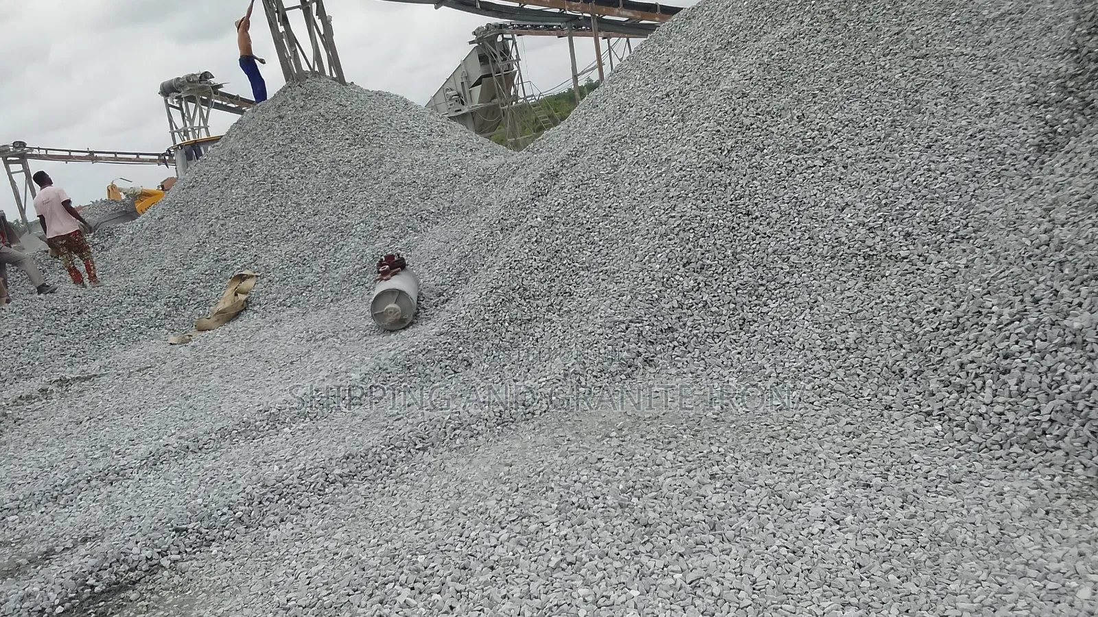 Chipping and Granite Delivery on Payment