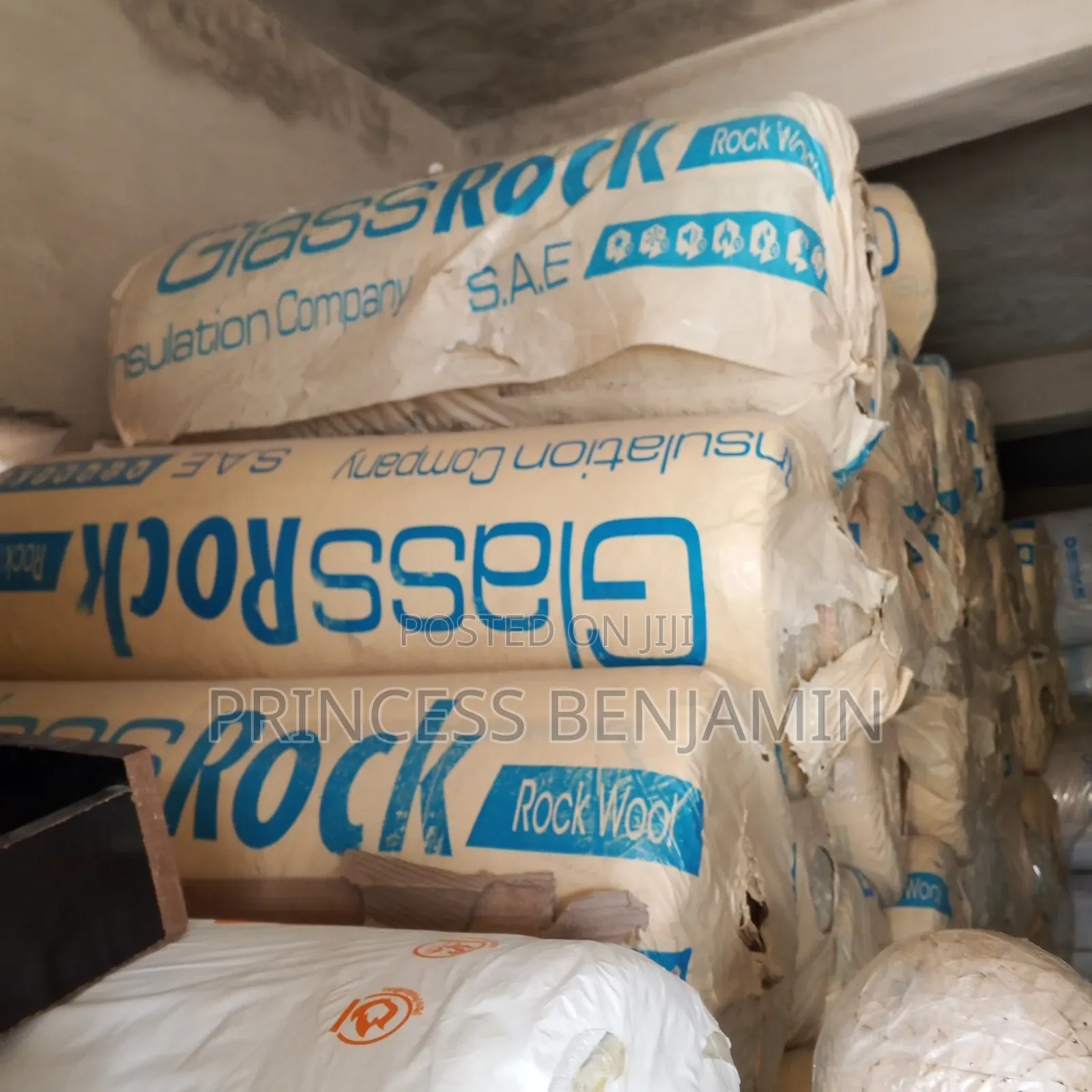 Glass Rock Wool Fiber 50mm