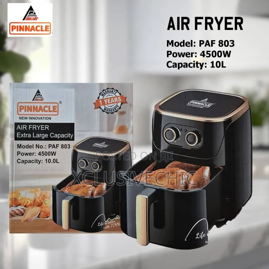 Pinnacle 10l Manual Air Fryer + Free Air Fryer Liner