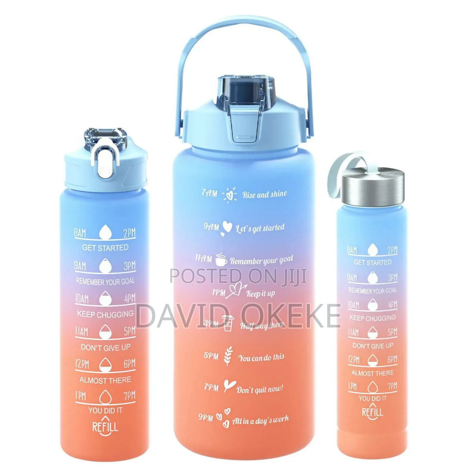 3 in 1 Water Bottle