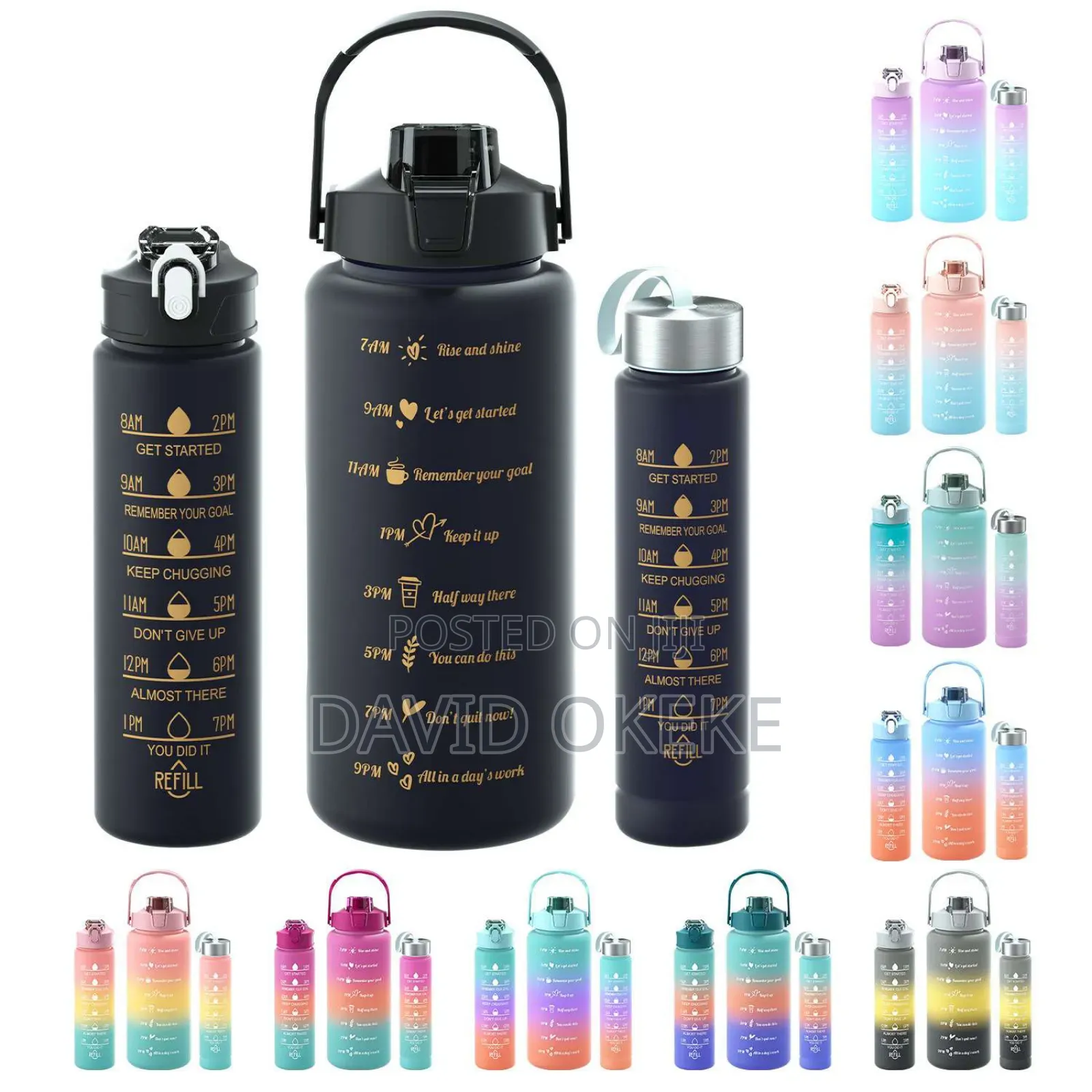 3 in 1 Water Bottle