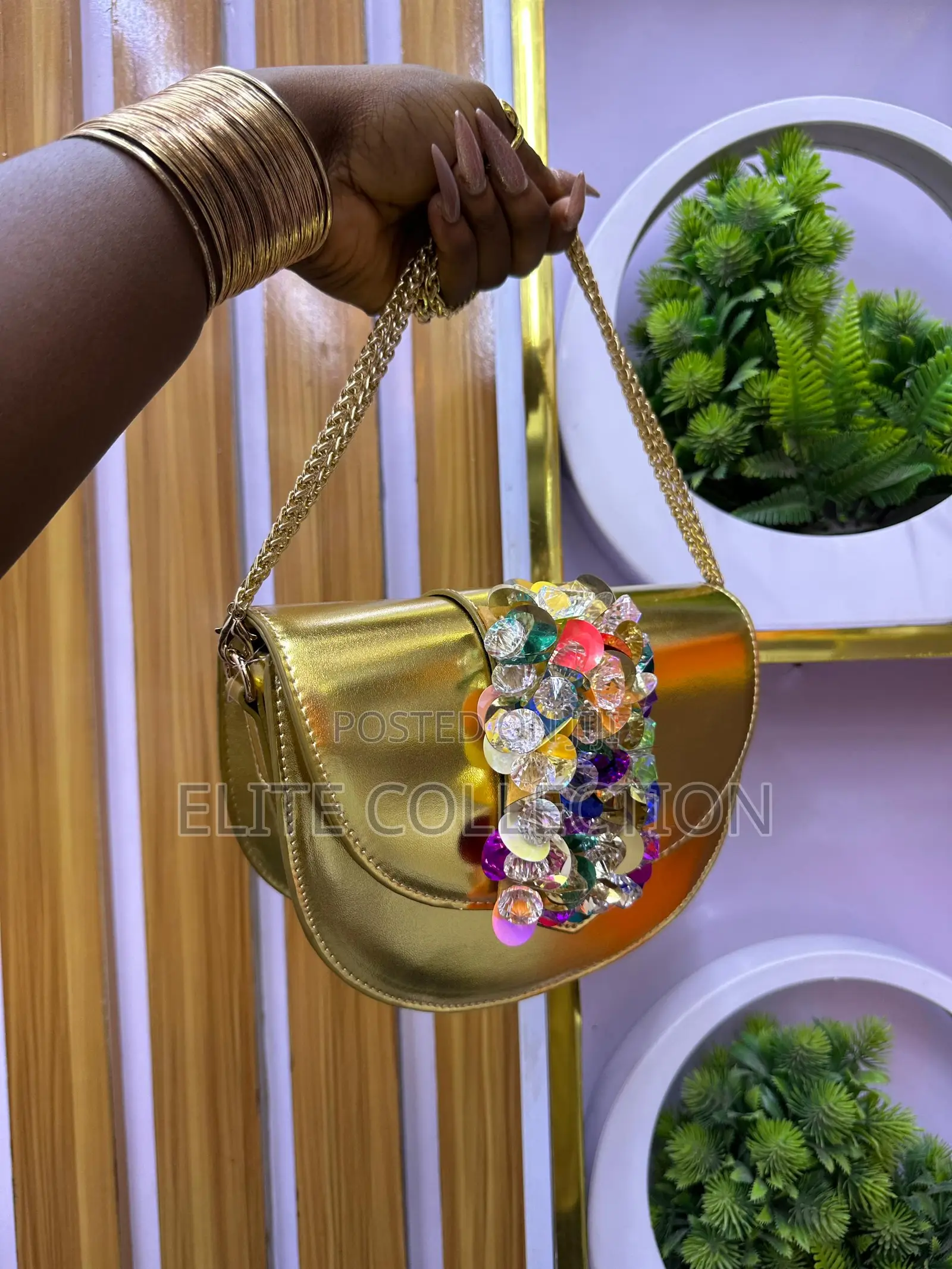 Metallic Classy Purse! 16 Sweet Colors Boxed
