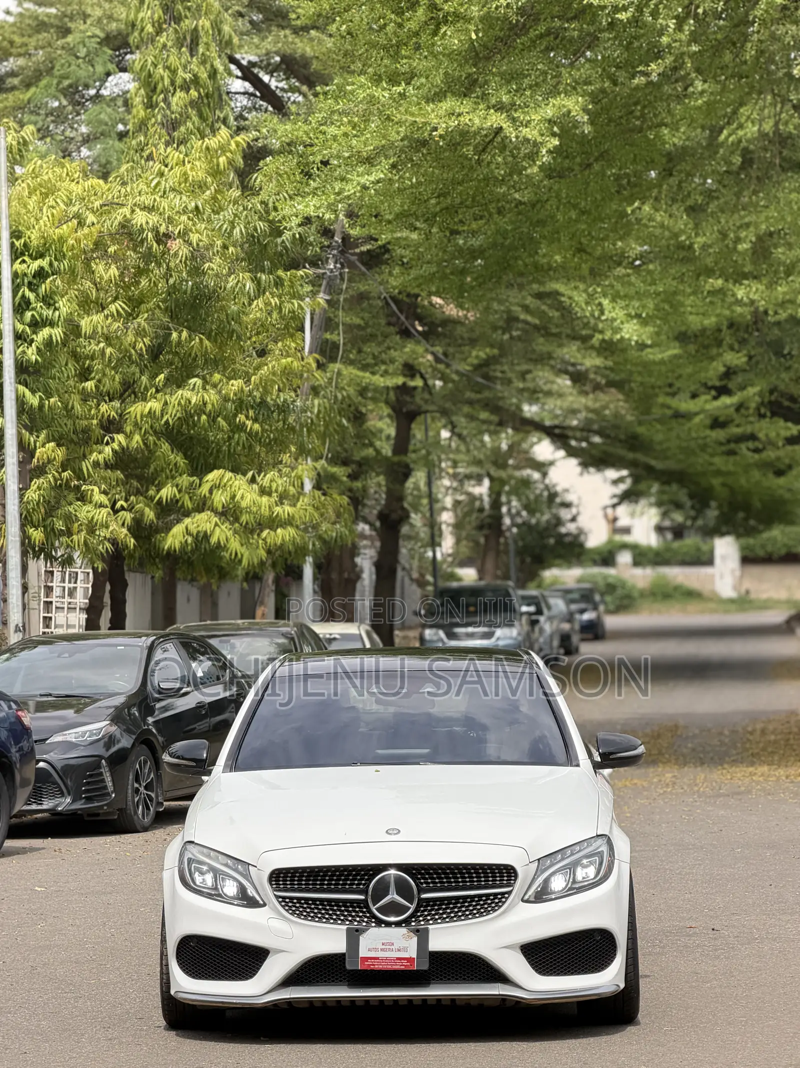 Mercedes-Benz C450 2017 White