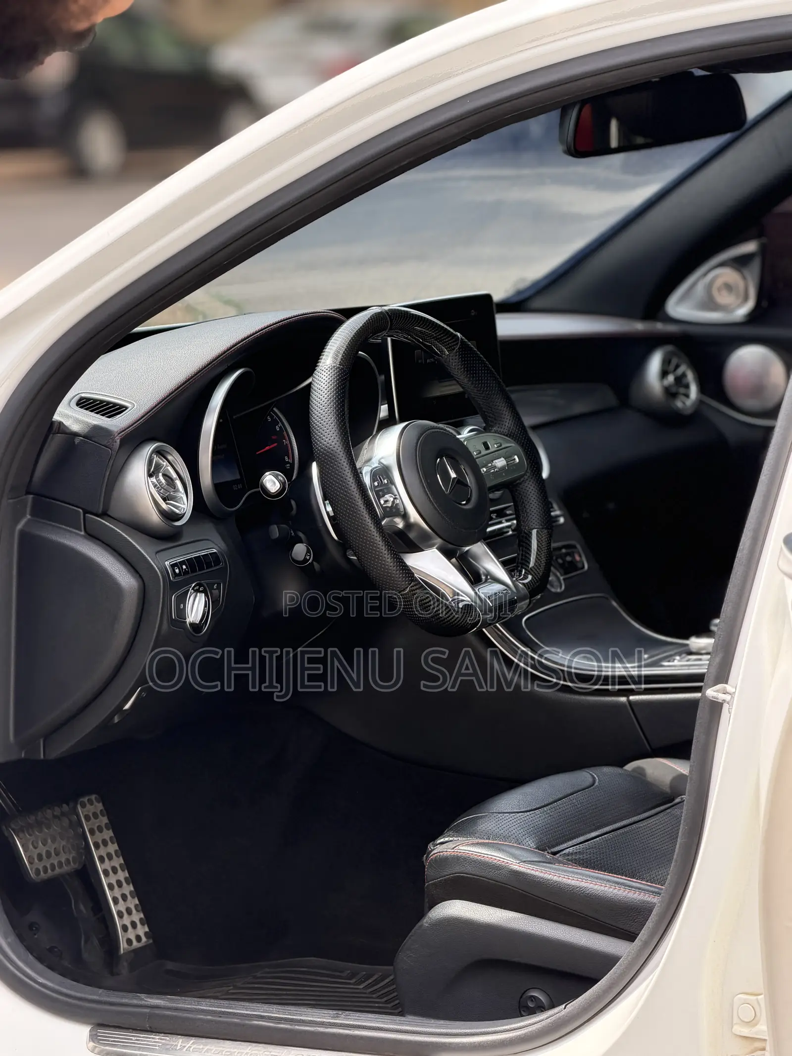 Mercedes-Benz C450 2017 White