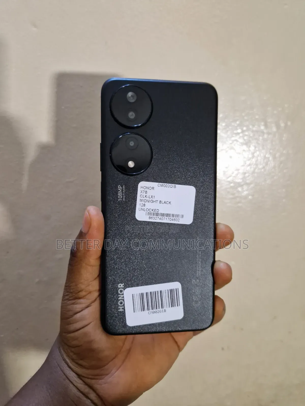 Honor X7b 5G 256 GB Black