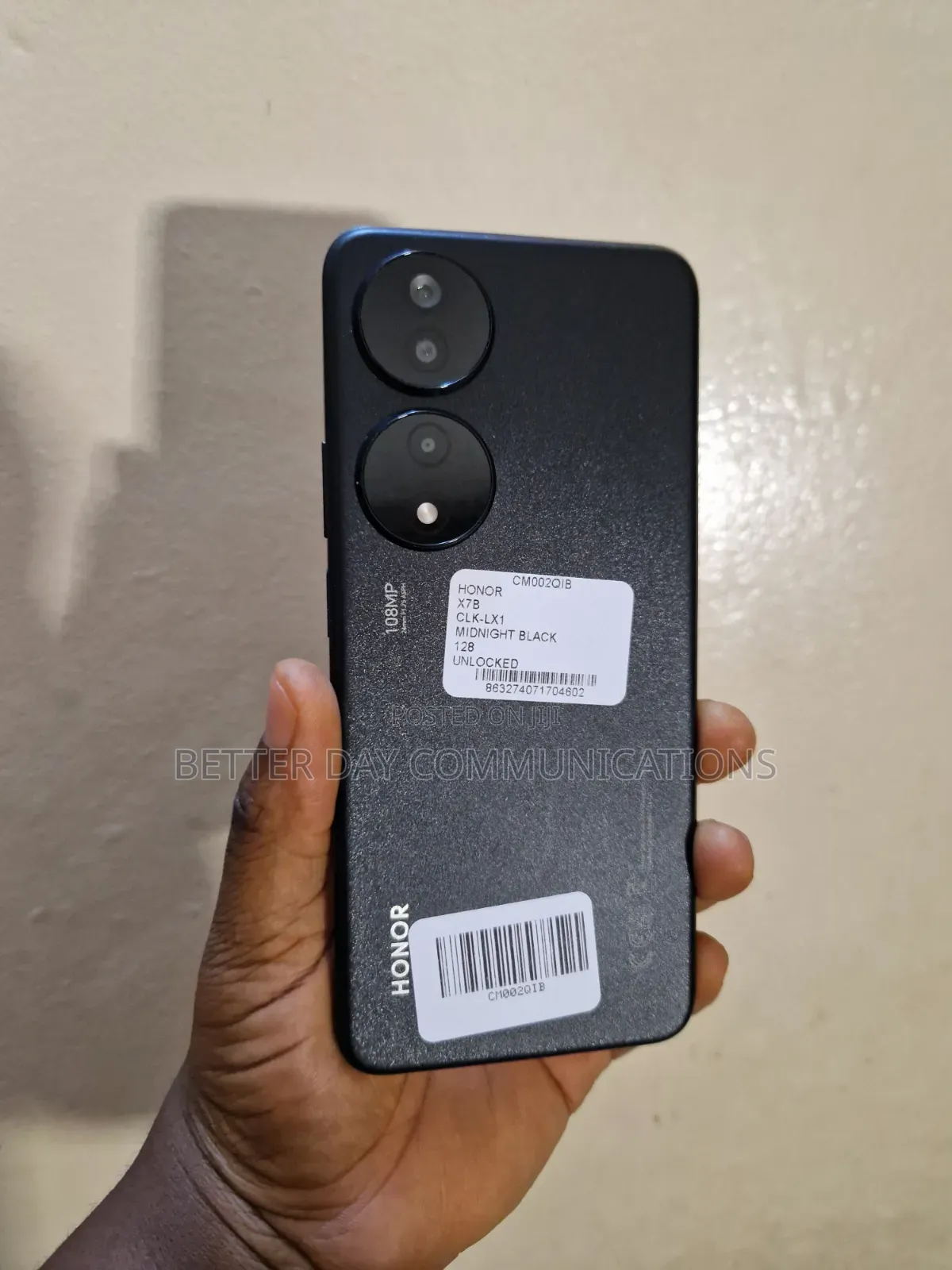 Honor X7b 5G 256 GB Black