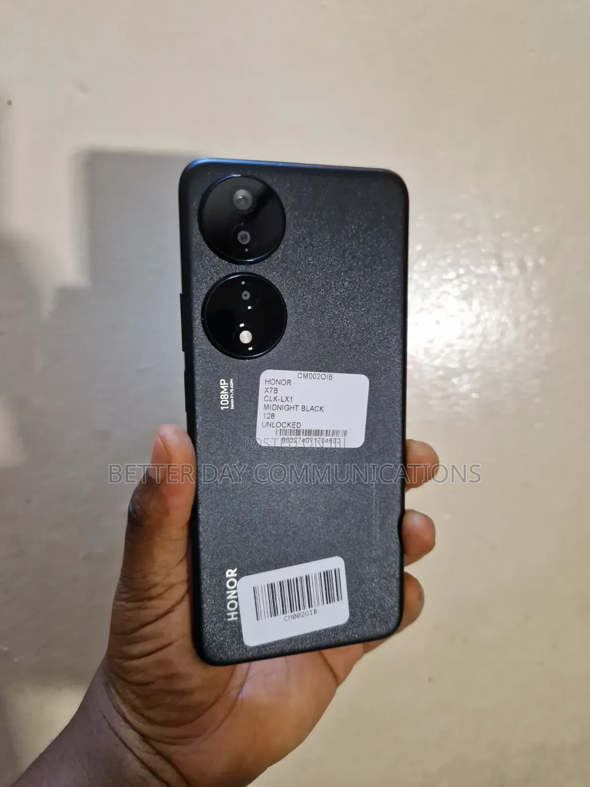 Honor X7b 5G 256 GB Black
