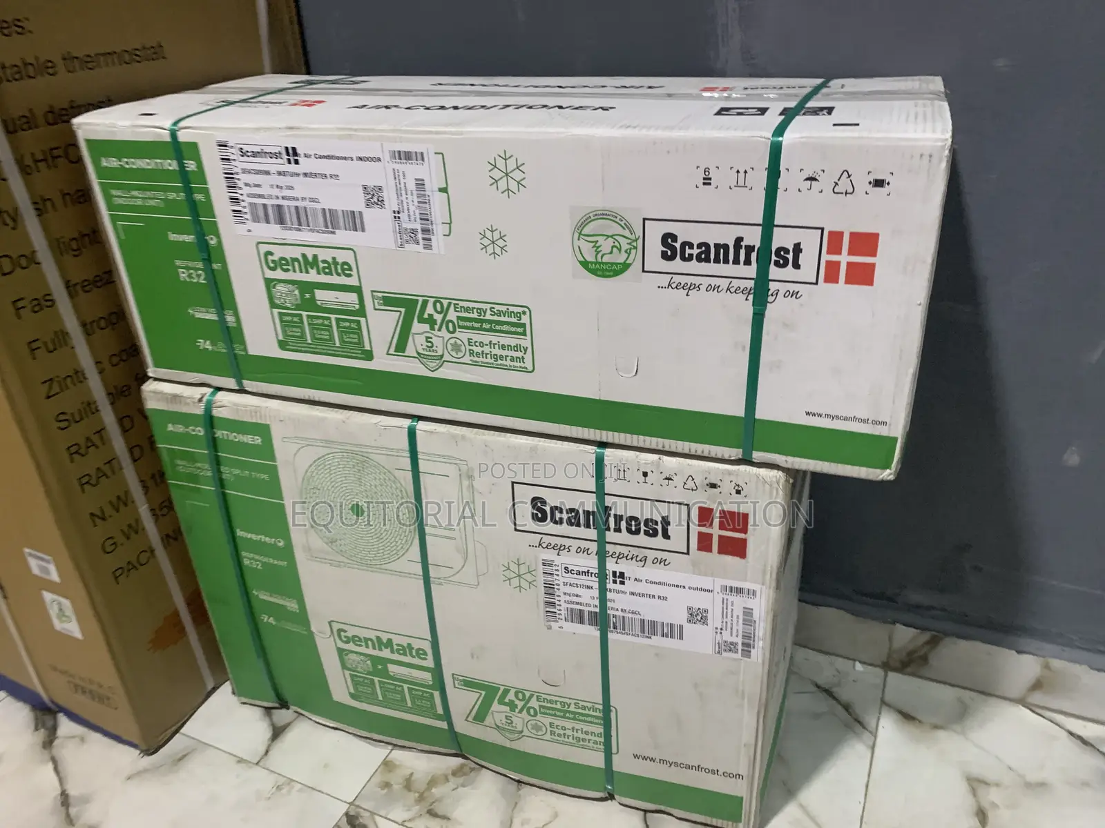 Scanfrost Sf Acs09ink 1hp Split Air Conditioner – Energy Efficient Coo
