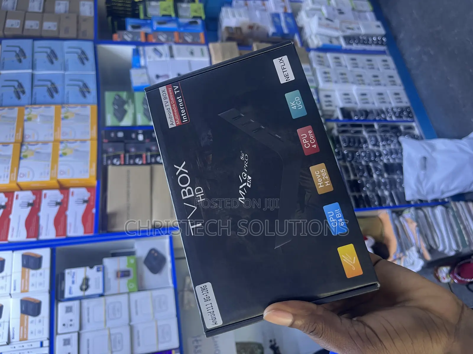 5g Android 13.0 Tv Box MXQ Pro , Quad-Core, Wifi 6 Bt 5.0,