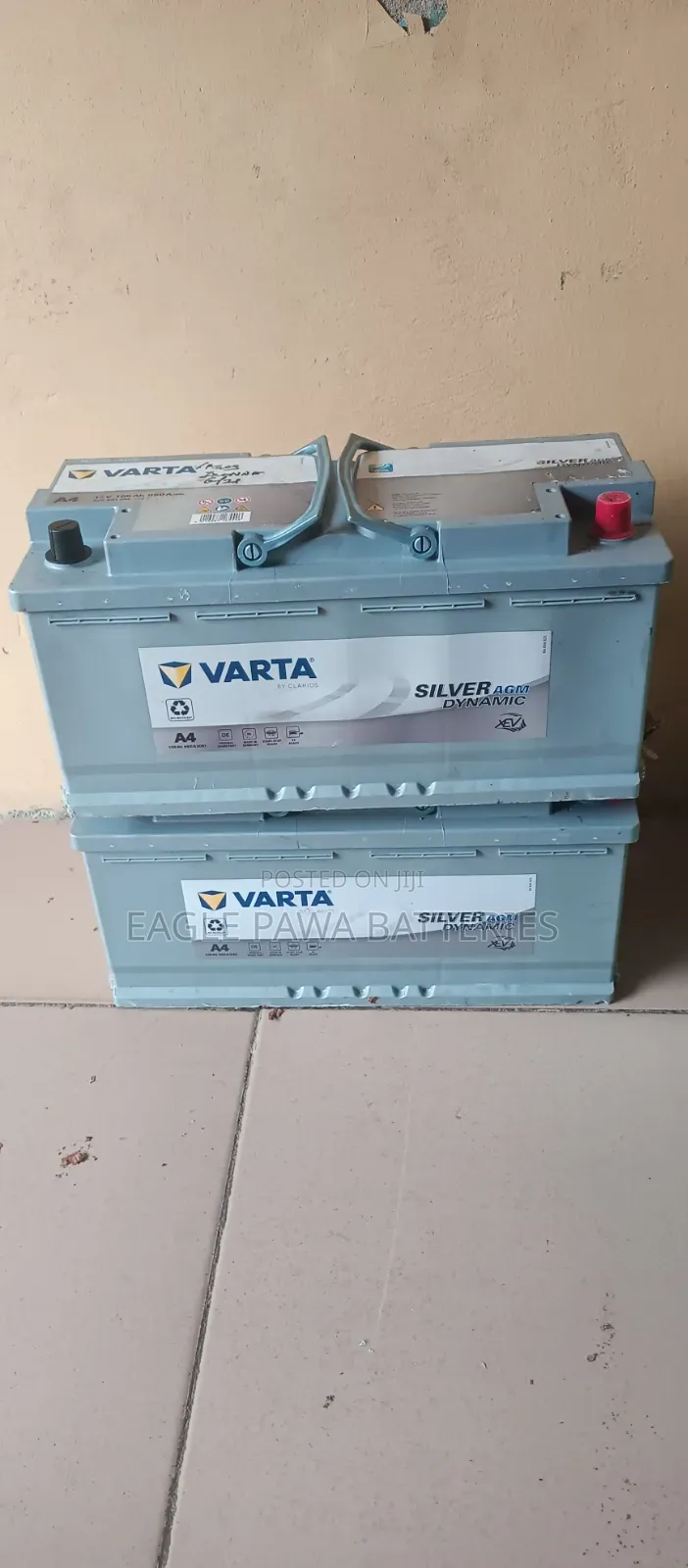 Varta Agm Battery 105ah
