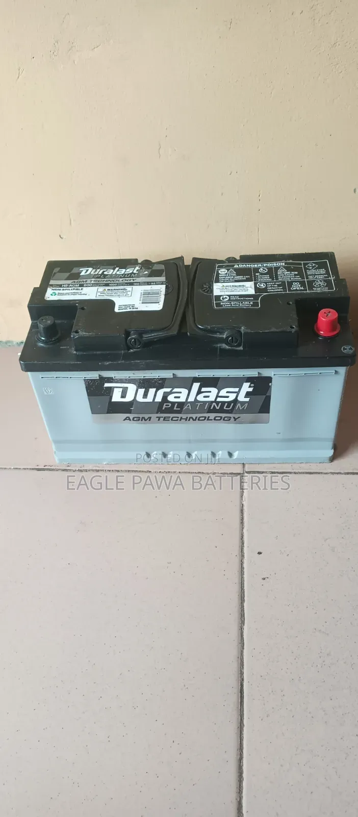 Duralast Agm Battery 95ah