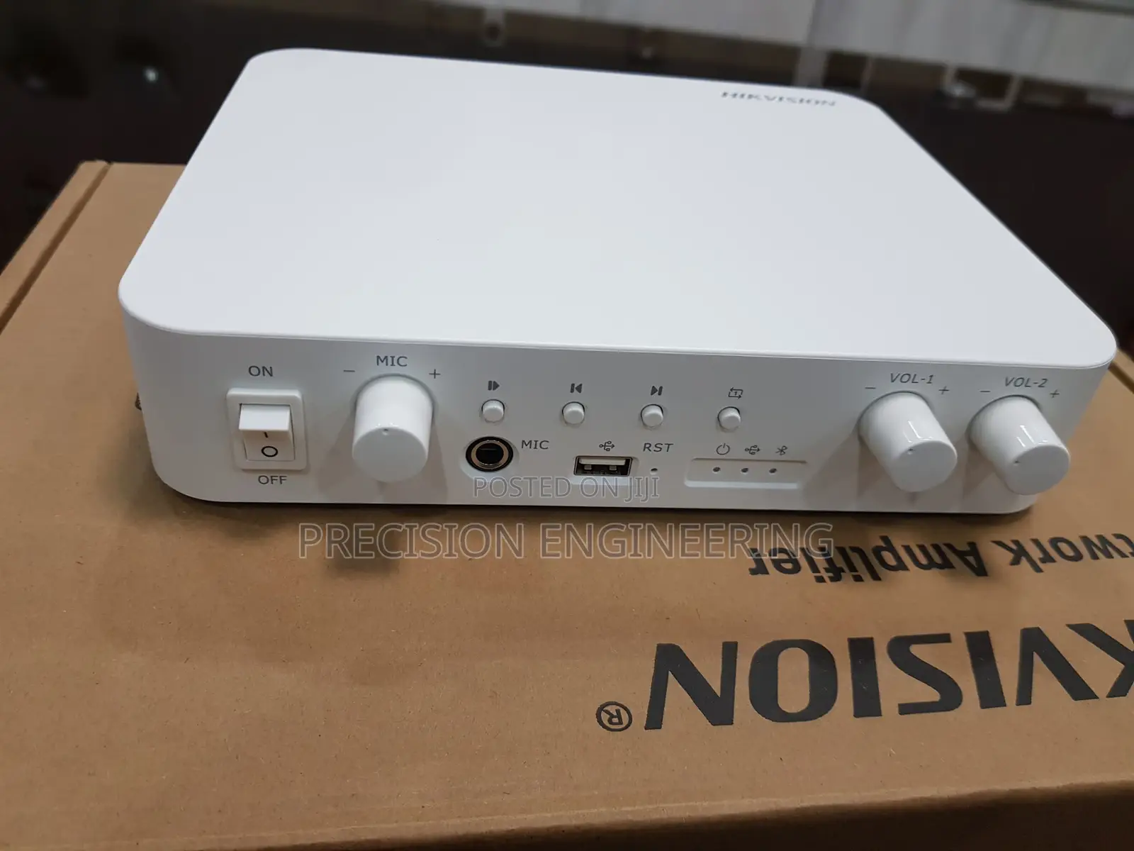 Hikvision Ds-Qae1a80g1-Vb 80w 2-Zone Network Amplifier