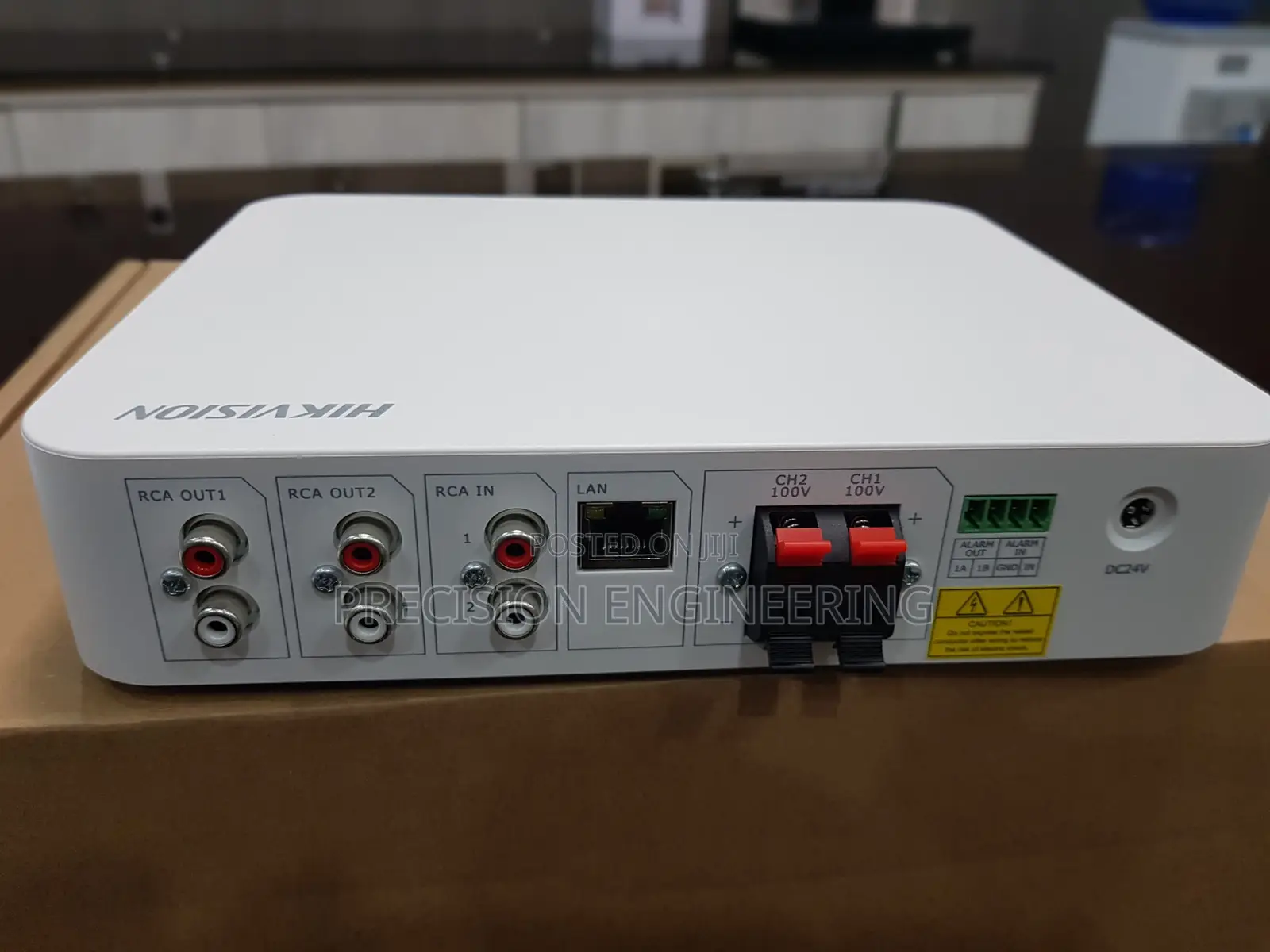Hikvision Ds-Qae1a80g1-Vb 80w 2-Zone Network Amplifier