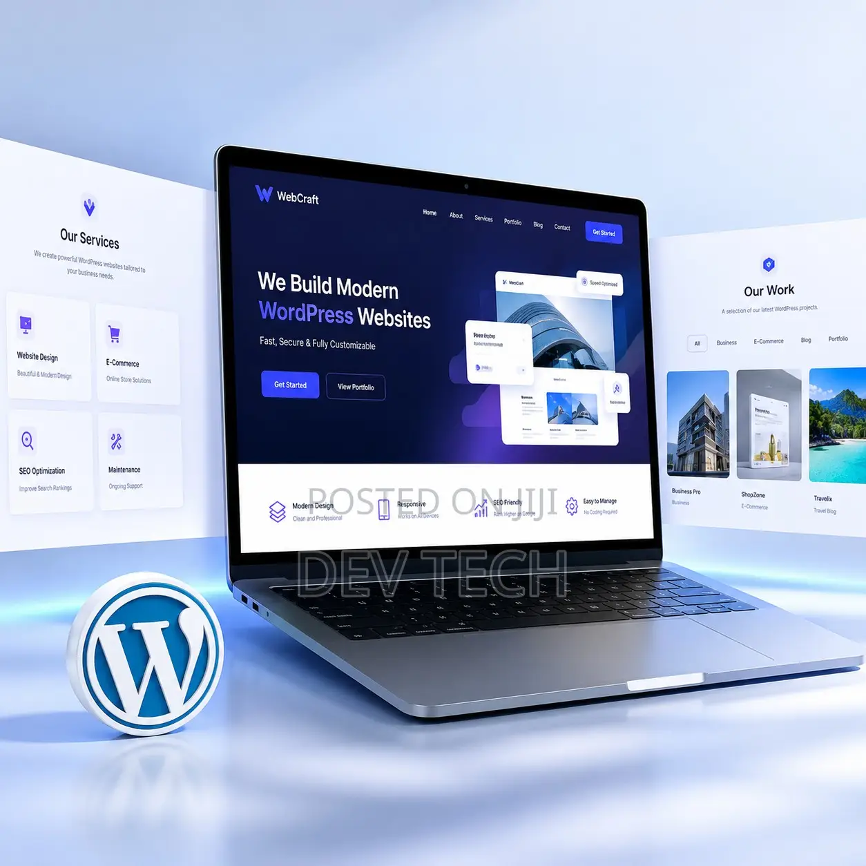 Wordpress Website Design Training in Lagos | Fast Affordable