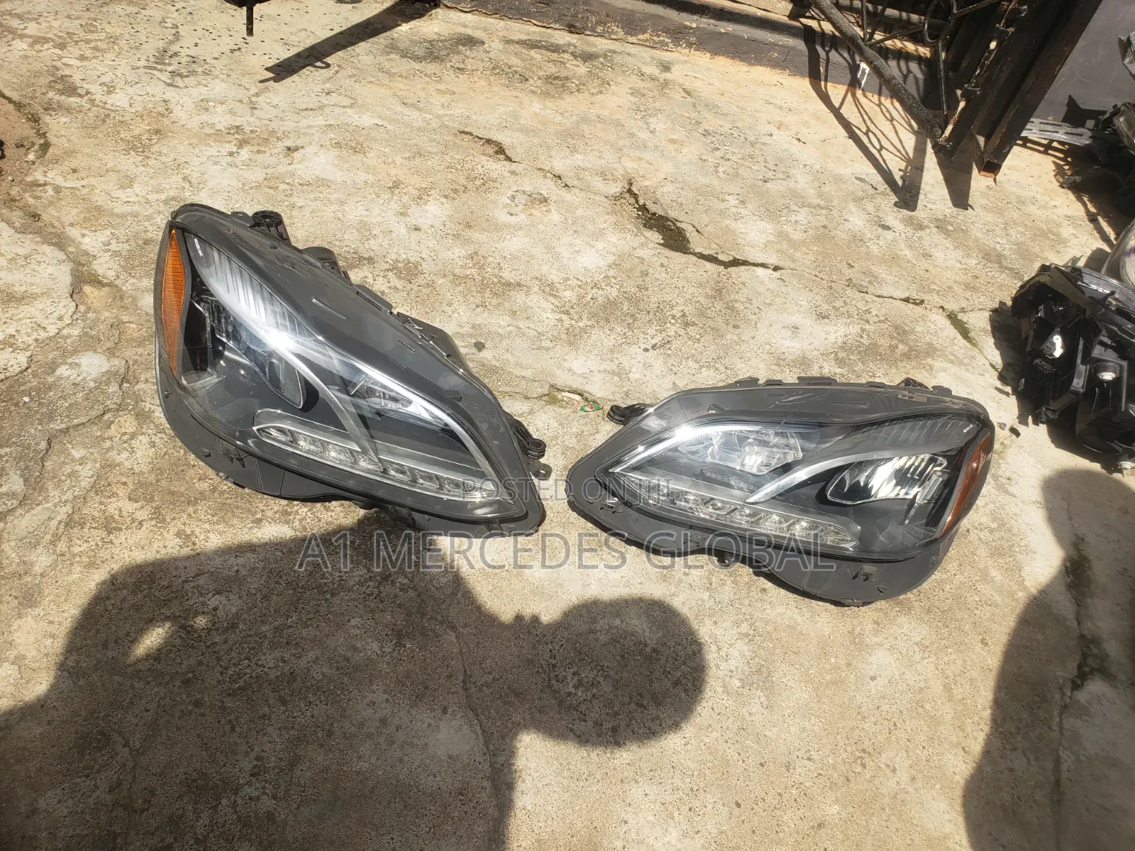 Mercedes-Benz E350 W212 Headlights Tokunbo 2014