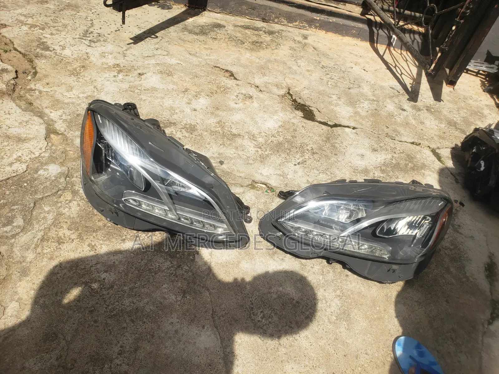 Mercedes-Benz E350 W212 Headlights Tokunbo 2014