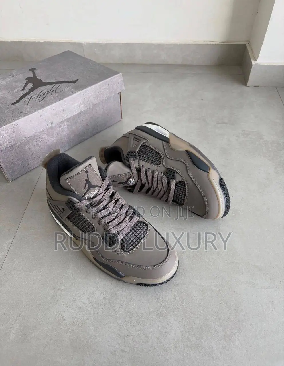 Air Jordan 4 Retro "Cave Stone”/Buy One, Get a Free Sock