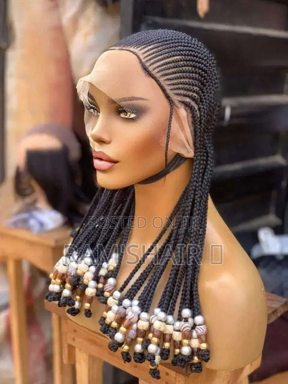 Beaded Braided Wigs