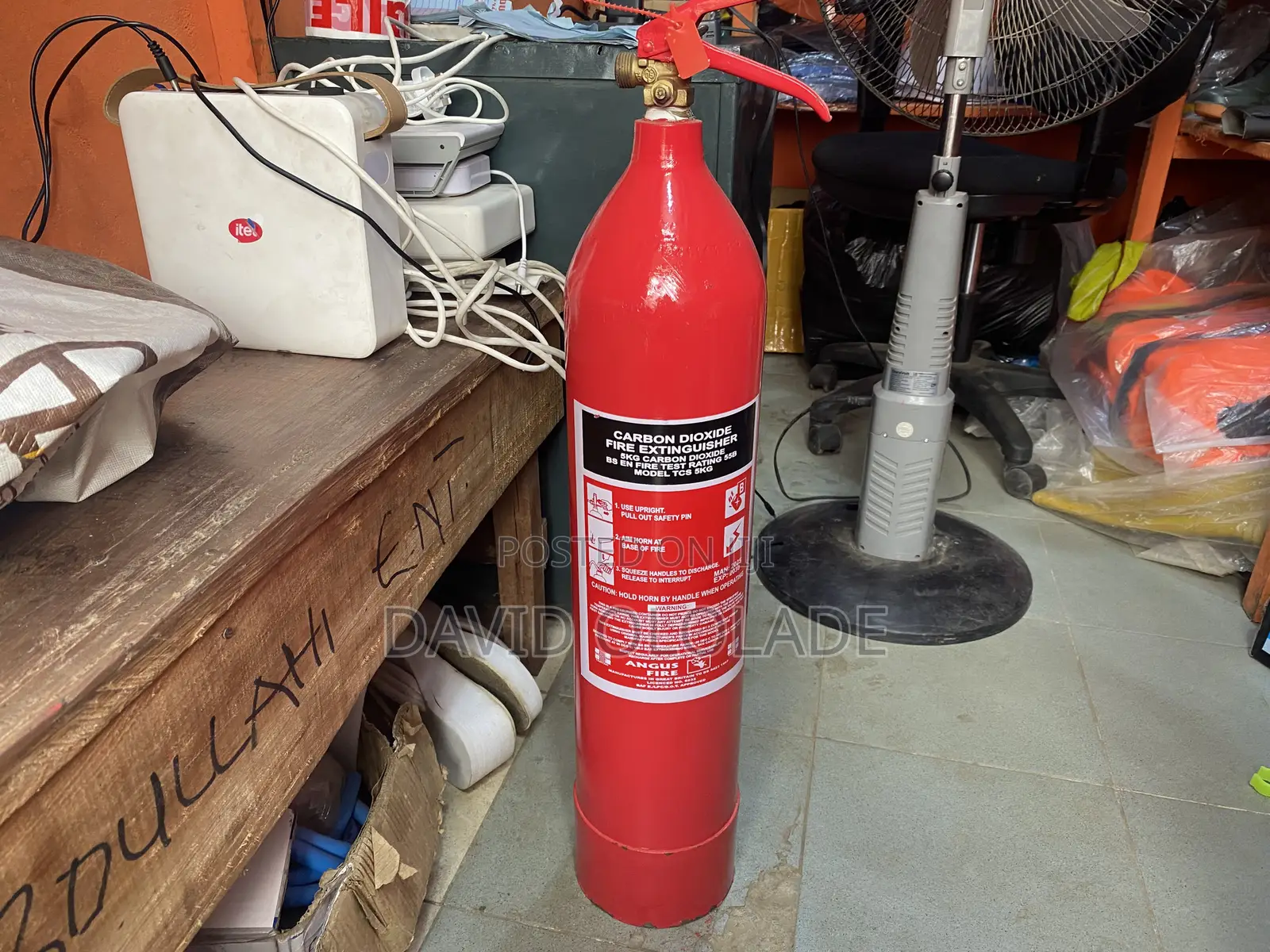 Fire Extinguisher 5kg Co2