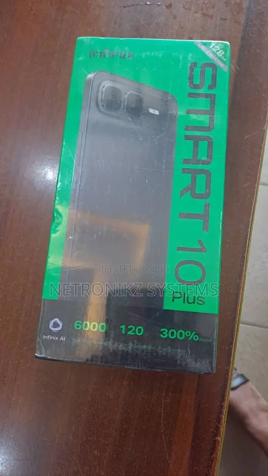 New Infinix Smart 10 Plus 128 GB Silver