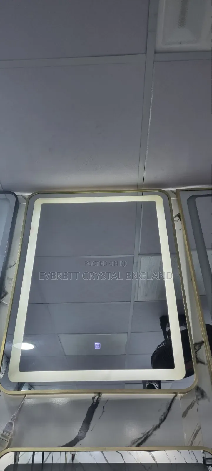 Gold Frame Dressing Mirror