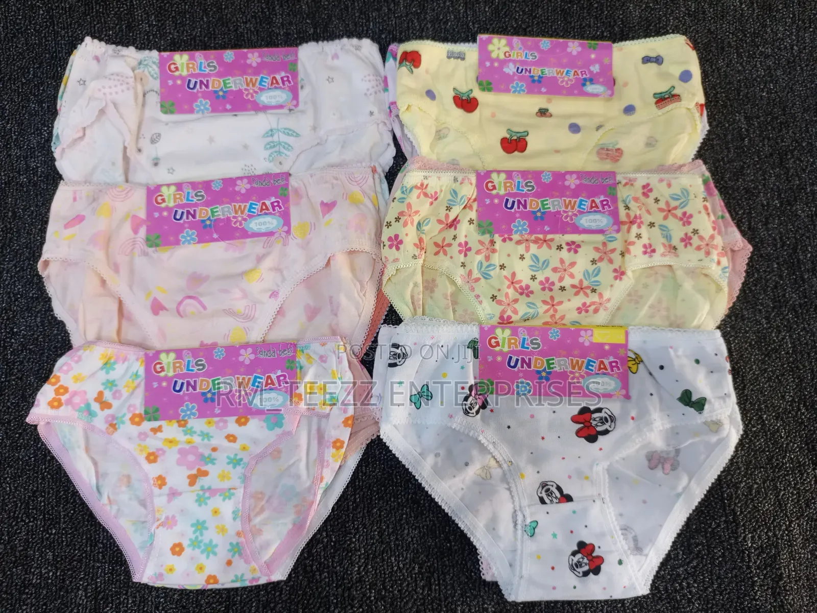 3in1 Girls Underwear Pants