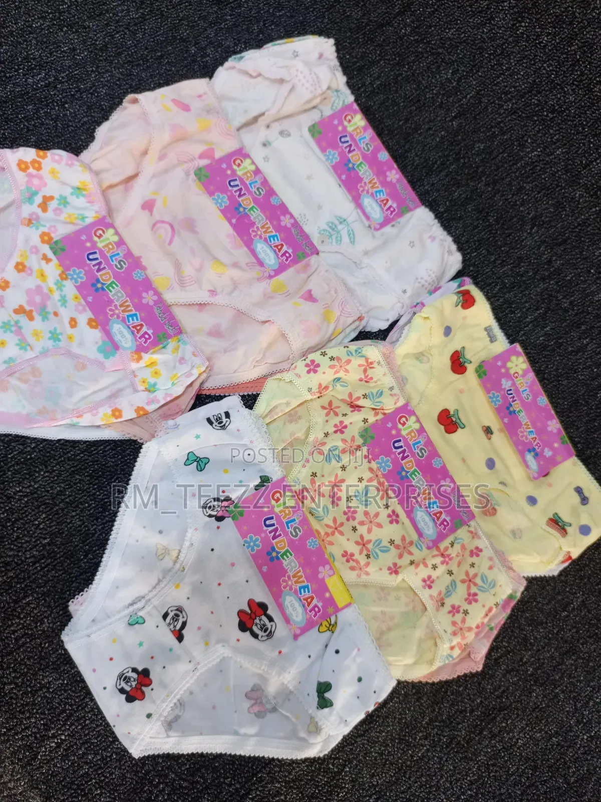 3in1 Girls Underwear Pants