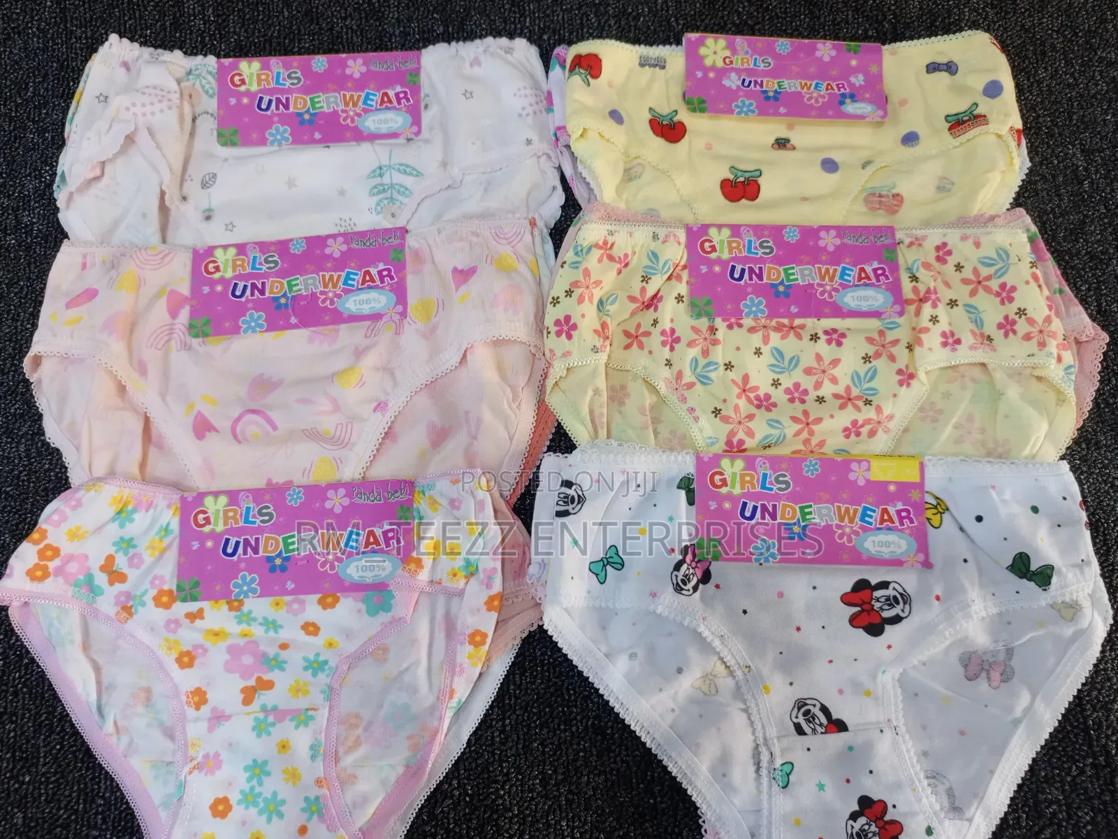 3in1 Girls Underwear Pants