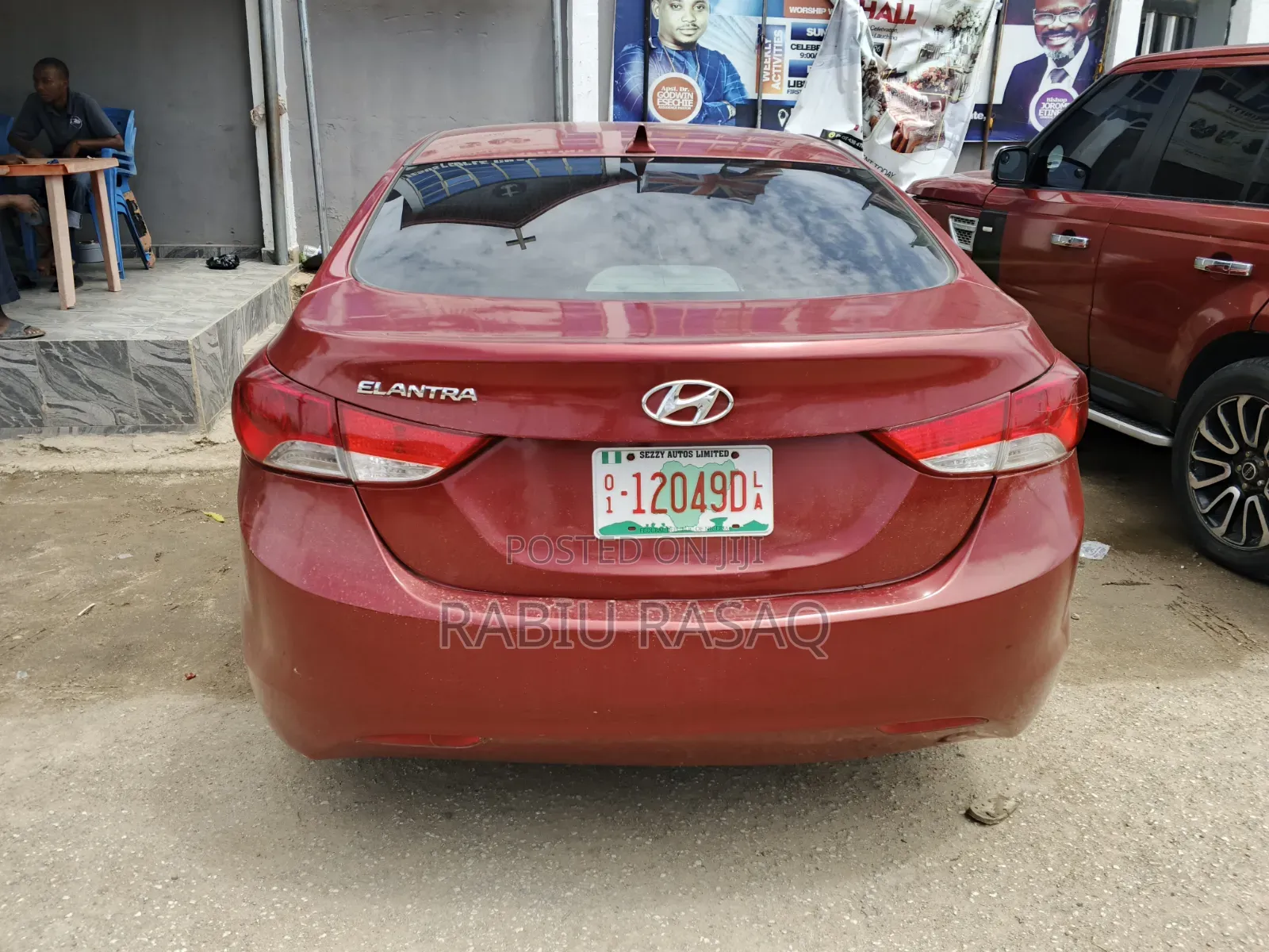 Hyundai Elantra 2013 Red
