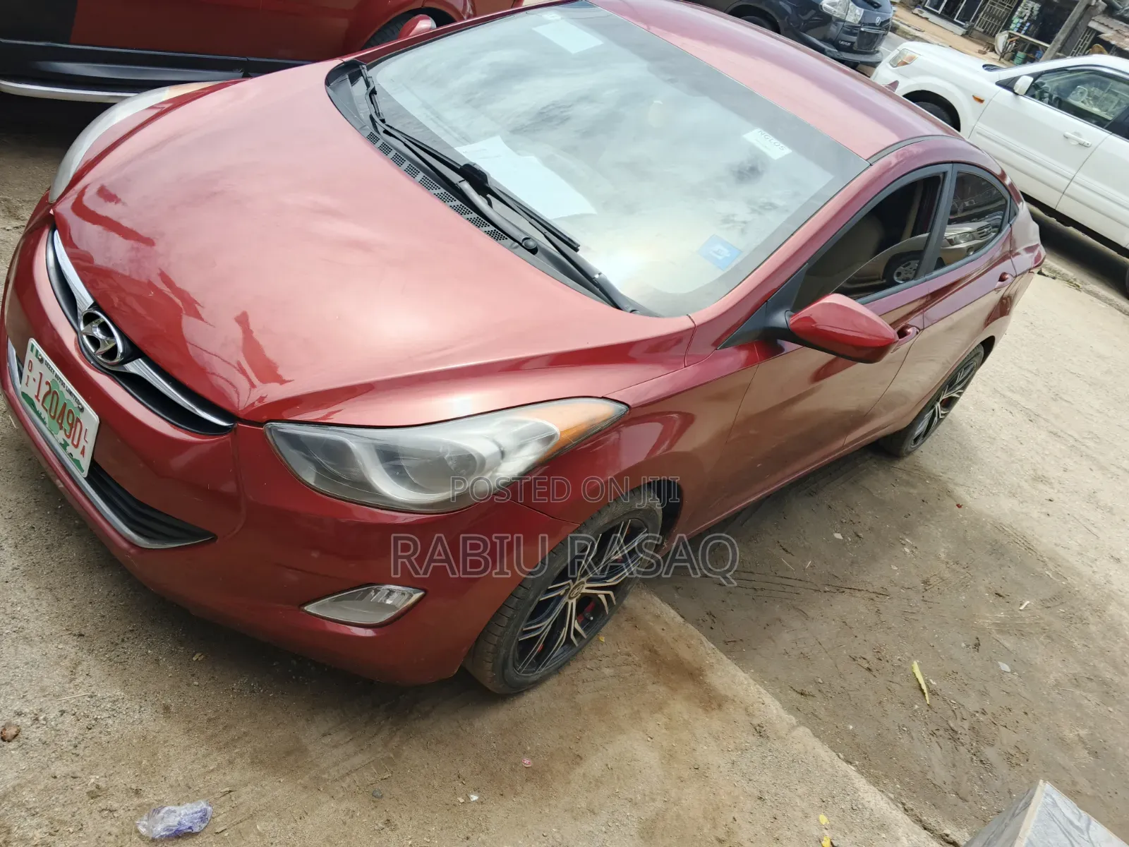 Hyundai Elantra 2013 Red