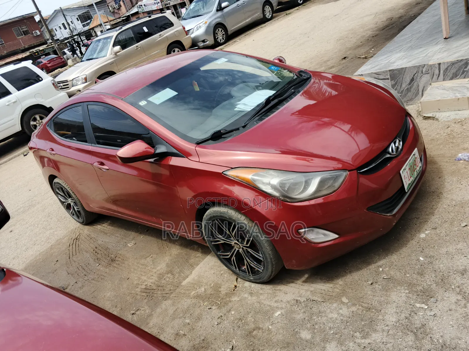 Hyundai Elantra 2013 Red
