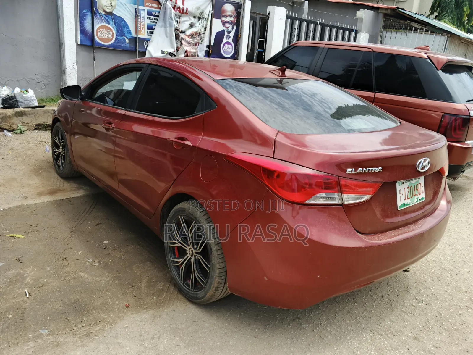 Hyundai Elantra 2013 Red