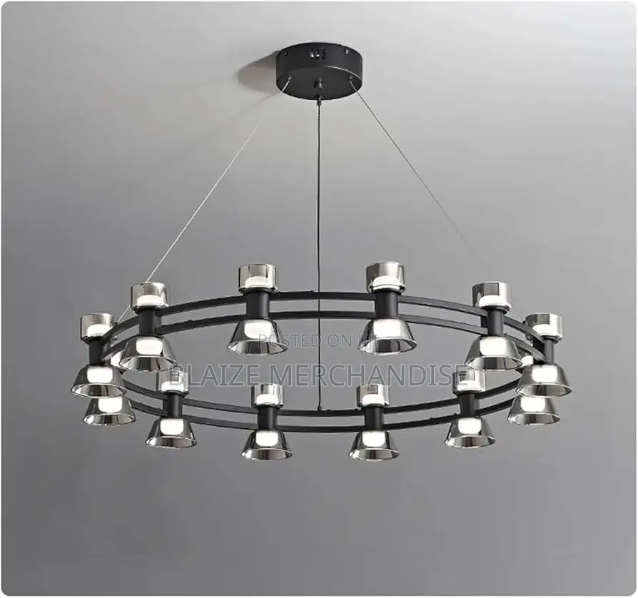Led Glass Chandelier Luxury Ceiling Pendant Light Home Decoration