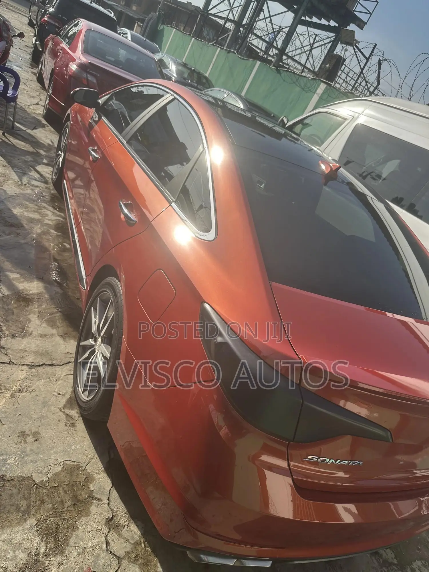 Hyundai Sonata 2015 Orange