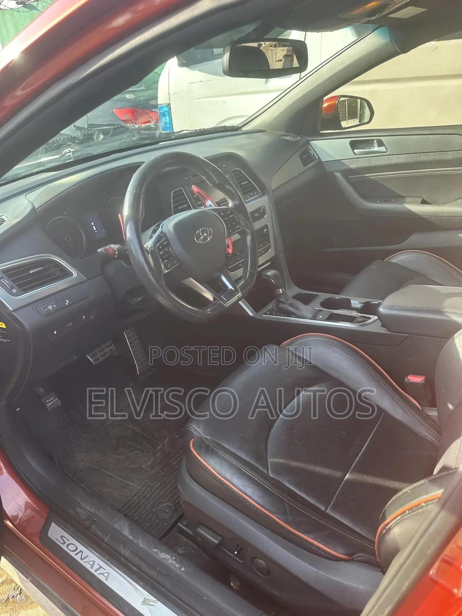Hyundai Sonata 2015 Orange