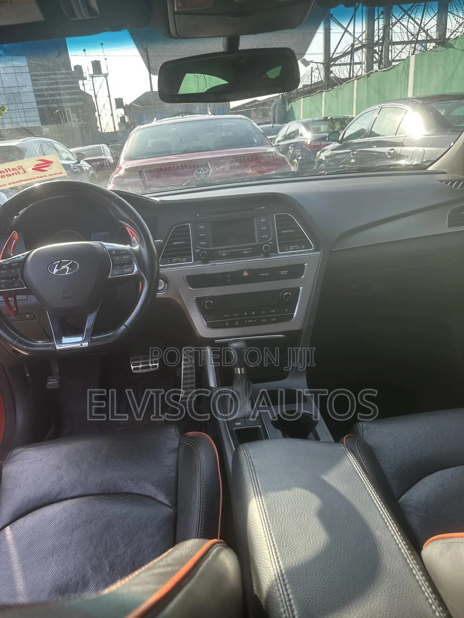 Hyundai Sonata 2015 Orange