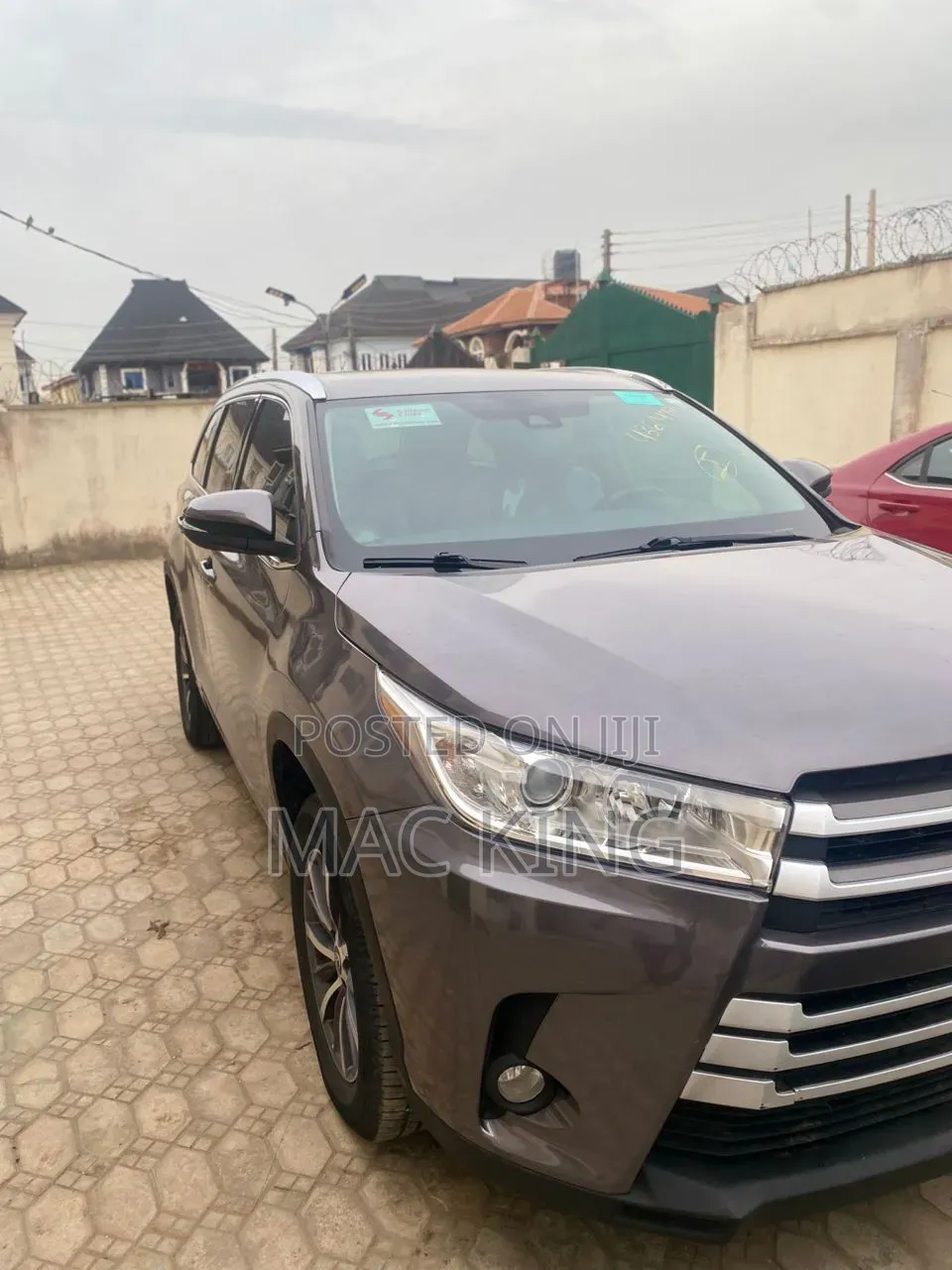 Toyota Highlander 2018 Burgundy