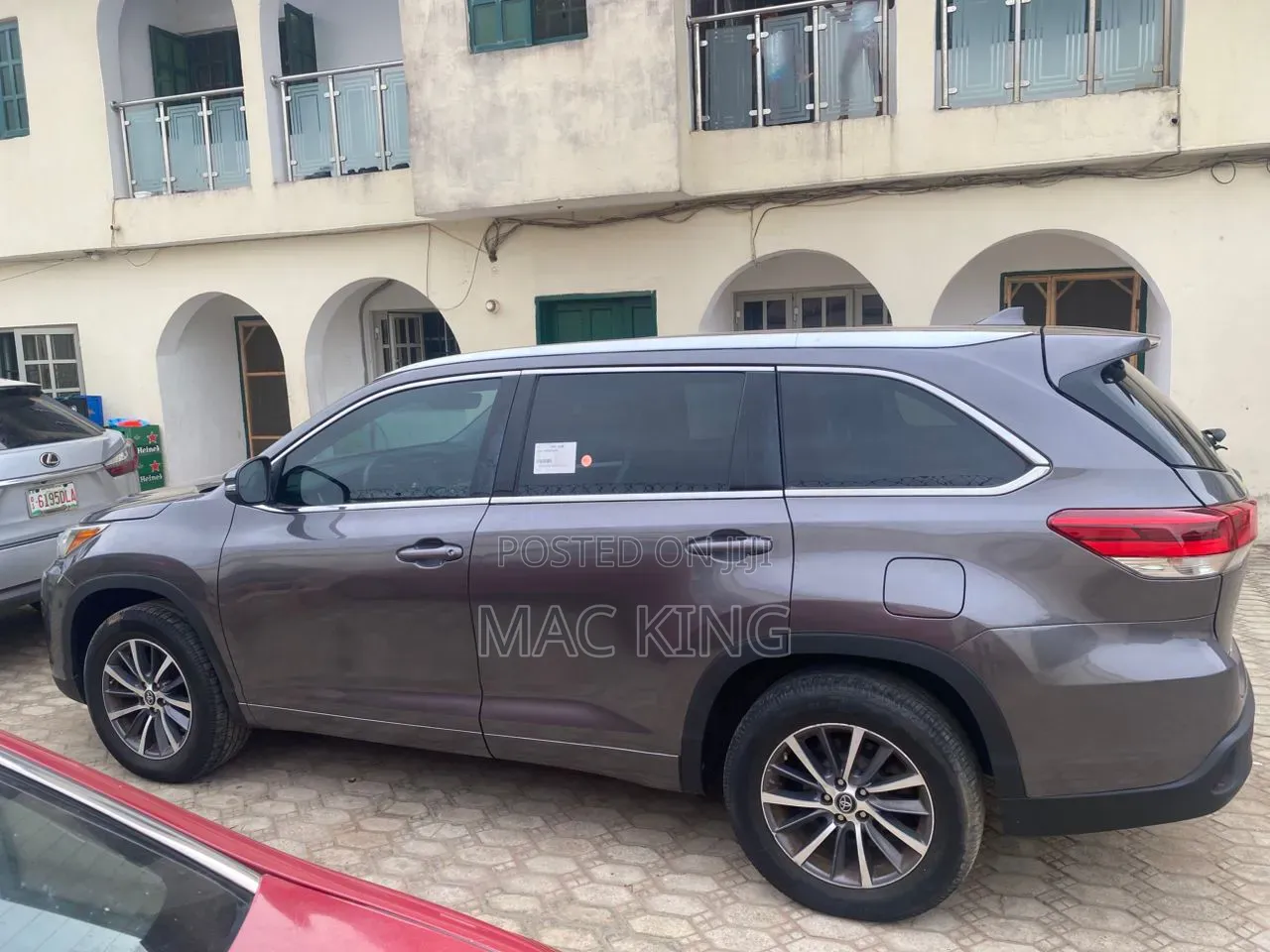 Toyota Highlander 2018 Burgundy