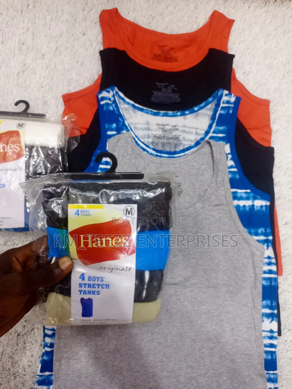4in1 Hanes Boys' Stretch Tanks