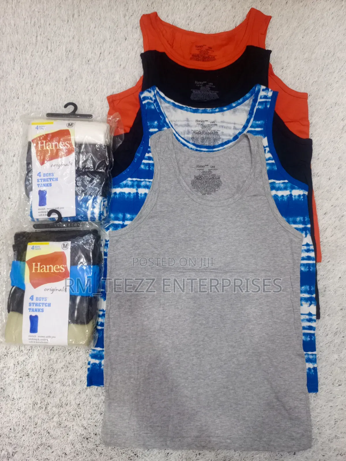 4in1 Hanes Boys' Stretch Tanks