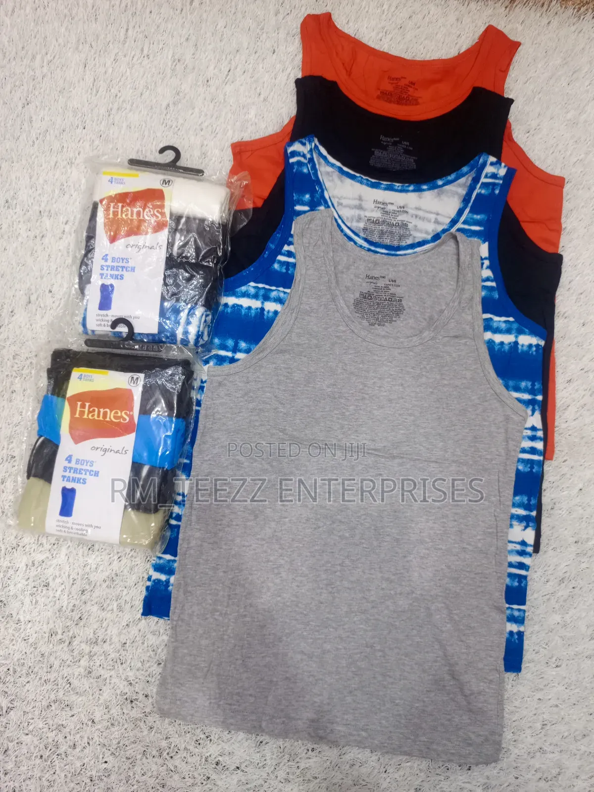 4in1 Hanes Boys' Stretch Tanks