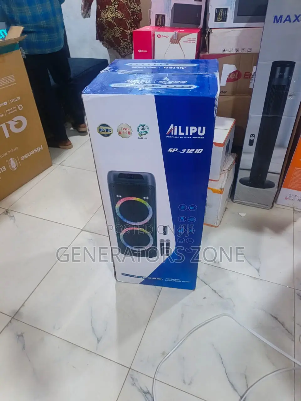 Ailipu Speaker Unit With Twin Microphones