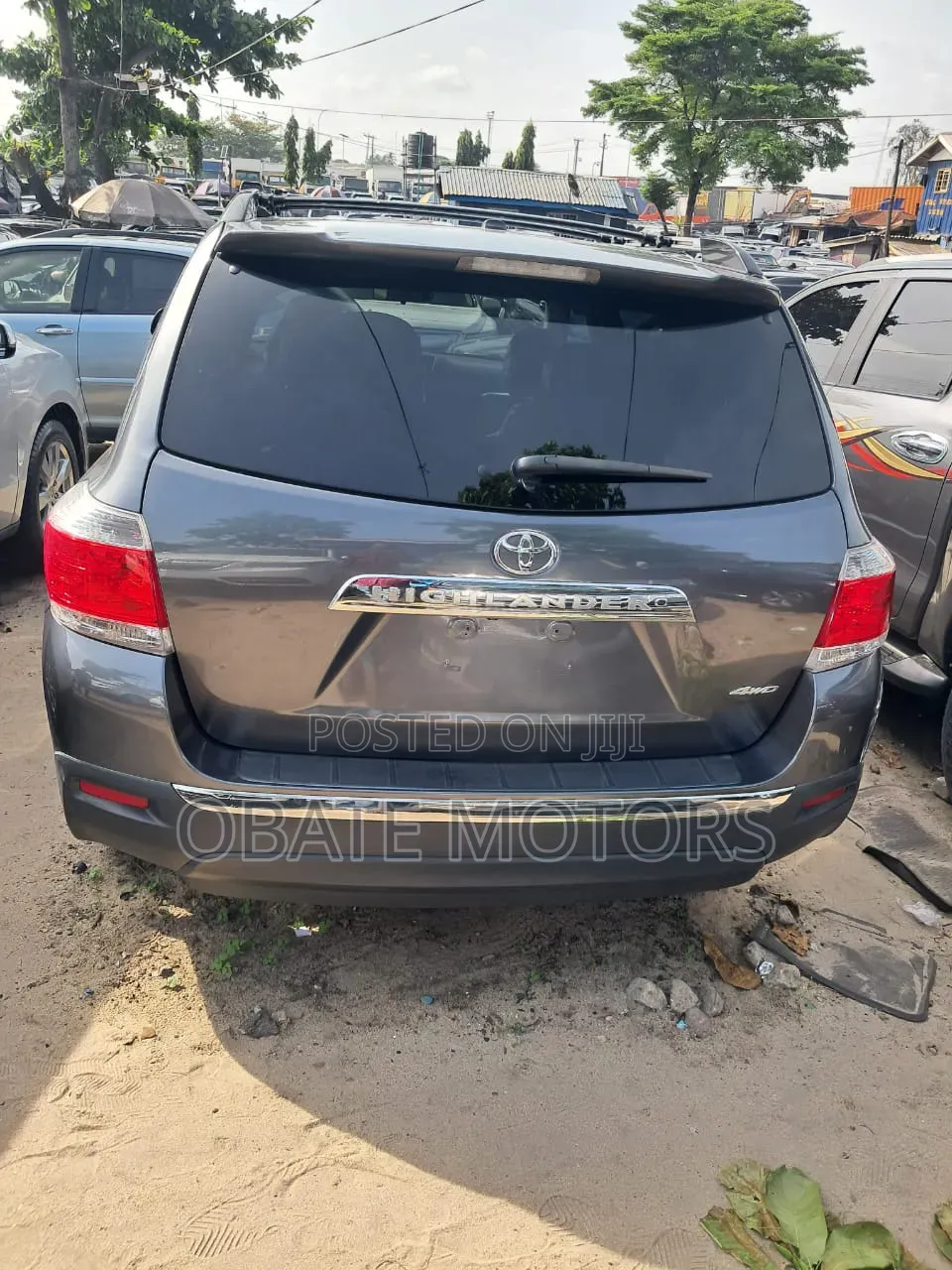 Toyota Highlander Limited 3.5l 4WD 2013 Gray