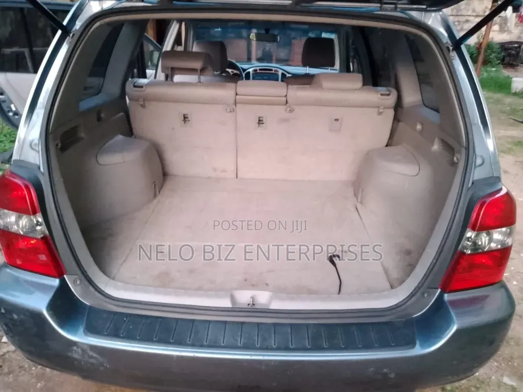 Toyota Highlander V6 4x4 2005 Blue