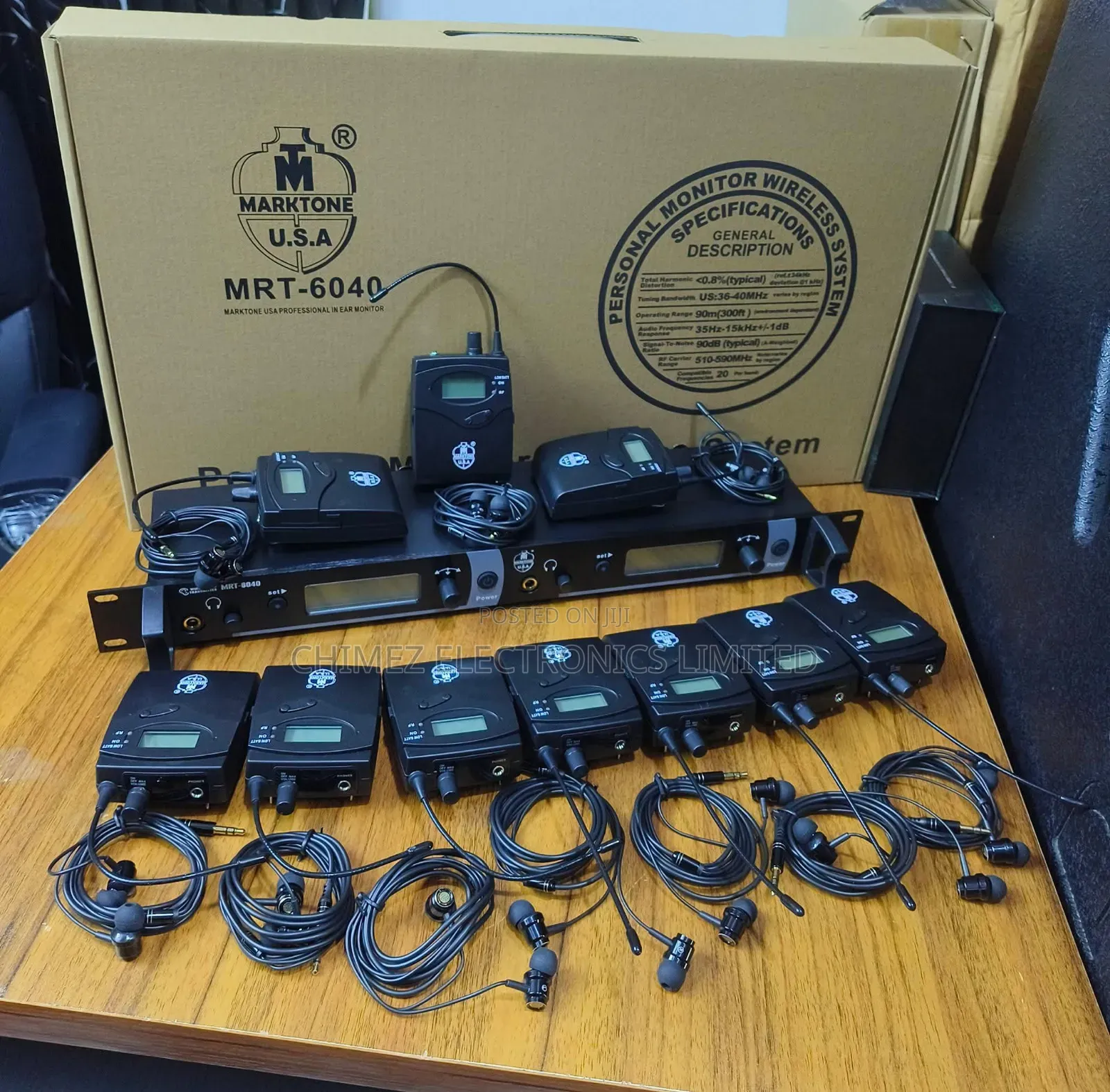 10 In 1 In Ear Wireless Monitor